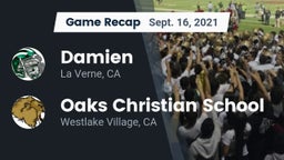 Recap: Damien  vs. Oaks Christian School 2021