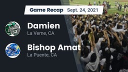Recap: Damien  vs. Bishop Amat  2021