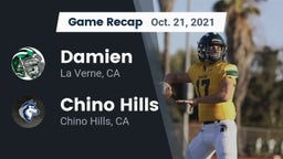 Recap: Damien  vs. Chino Hills  2021