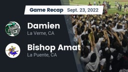 Recap: Damien  vs. Bishop Amat  2022
