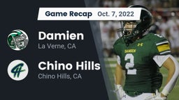 Recap: Damien  vs. Chino Hills  2022