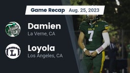 Recap: Damien  vs. Loyola  2023