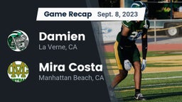 Recap: Damien  vs. Mira Costa  2023