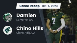 Recap: Damien  vs. Chino Hills  2023