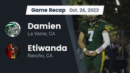 Recap: Damien  vs. Etiwanda  2023