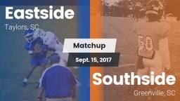 Matchup: Eastside  vs. Southside  2017
