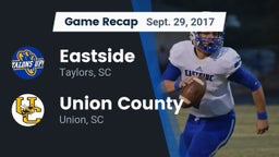 Recap: Eastside  vs. Union County  2017