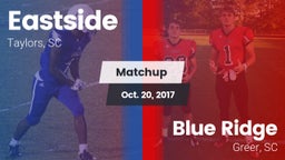 Matchup: Eastside  vs. Blue Ridge  2017