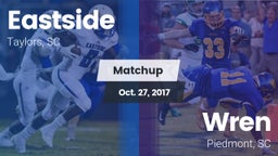 Matchup: Eastside  vs. Wren  2017
