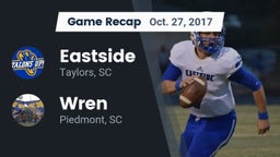 Recap: Eastside  vs. Wren  2017