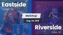 Matchup: Eastside  vs. Riverside  2018