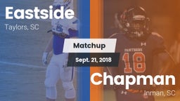 Matchup: Eastside  vs. Chapman  2018