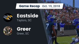 Recap: Eastside  vs. Greer  2018