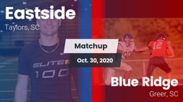 Matchup: Eastside  vs. Blue Ridge  2020