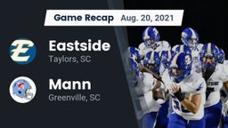Recap: Eastside  vs. Mann  2021