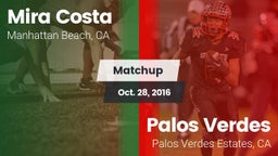 Matchup: Mira Costa High vs. Palos Verdes  2016