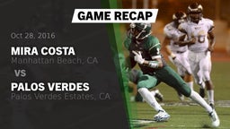 Recap: Mira Costa  vs. Palos Verdes  2016