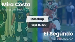 Matchup: Mira Costa High vs. El Segundo  2017