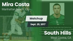 Matchup: Mira Costa High vs. South Hills  2017