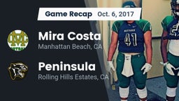 Recap: Mira Costa  vs.  Peninsula  2017