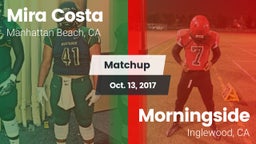Matchup: Mira Costa High vs. Morningside  2017