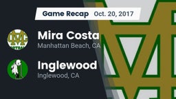 Recap: Mira Costa  vs. Inglewood  2017
