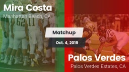 Matchup: Mira Costa High vs. Palos Verdes  2019