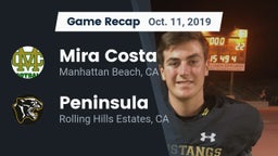 Recap: Mira Costa  vs.  Peninsula  2019