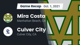 Recap: Mira Costa  vs. Culver City  2021