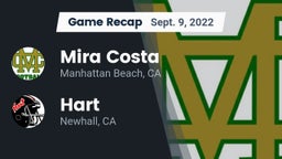 Recap: Mira Costa  vs. Hart  2022