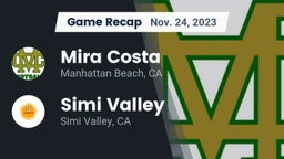 Recap: Mira Costa  vs. Simi Valley  2023