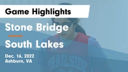 Stone Bridge  vs South Lakes  Game Highlights - Dec. 16, 2022