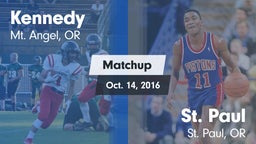 Matchup: Kennedy  vs. St. Paul  2016