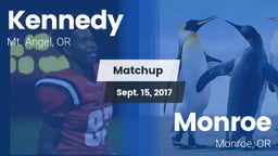 Matchup: Kennedy  vs. Monroe  2017
