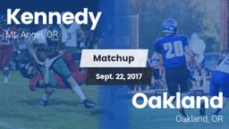 Matchup: Kennedy  vs. Oakland  2017