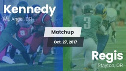 Matchup: Kennedy  vs. Regis  2017