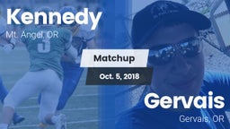 Matchup: Kennedy  vs. Gervais  2018