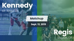 Matchup: Kennedy  vs. Regis  2019