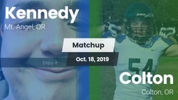 Matchup: Kennedy  vs. Colton  2019