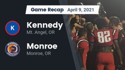 Recap: Kennedy  vs. Monroe  2021