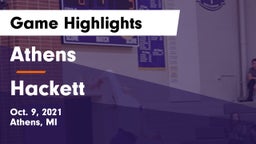 Athens  vs Hackett Game Highlights - Oct. 9, 2021