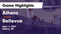 Athens  vs Bellevue Game Highlights - Sept. 6, 2022