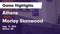 Athens  vs Morley Stanwood  Game Highlights - Aug. 19, 2023