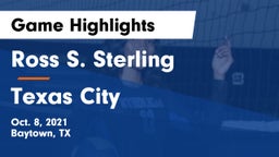 Ross S. Sterling  vs Texas City  Game Highlights - Oct. 8, 2021