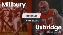 Matchup: Millbury  vs. Uxbridge  2017