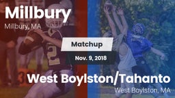 Matchup: Millbury  vs. West Boylston/Tahanto  2018