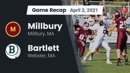 Recap: Millbury  vs. Bartlett  2021