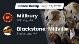 Recap: Millbury  vs. Blackstone-Millville  2022