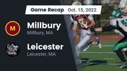 Recap: Millbury  vs. Leicester  2022