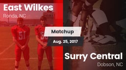 Matchup: East Wilkes High vs. Surry Central  2017